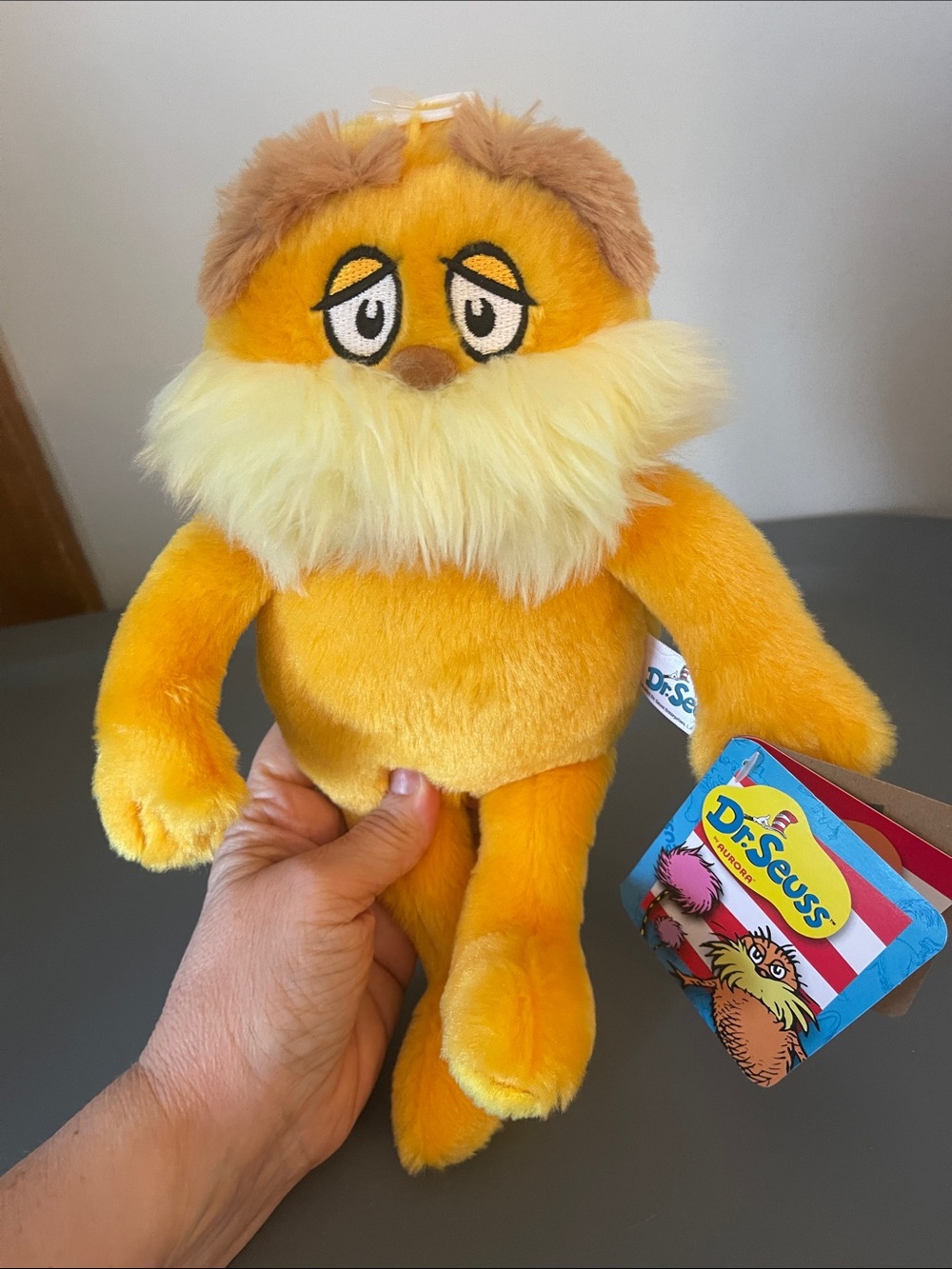 Dr. Seuss Lorax Plush Toy - Aurora - NWT - Picture 7 of 7